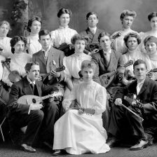 Školní orchestr.