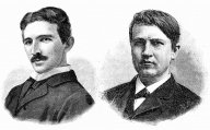 Souboj fanoušků velkých vynálezců: vyhraje Nikola Tesla nebo Thomas Alva Edison?: Nikola Tesla a Thomas Alva Edison, nesmiřitelní...