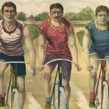 Cyklisté.