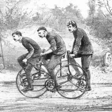retro fotografie Triplet.