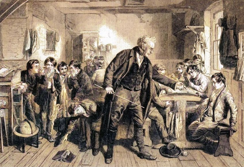 Učitelská moudrost z roku 1860: Kdy se má dítě trestat a kdy odměnit?: Myslíte, že kdysi ve školách fungovala jako jediný…