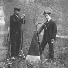 Diénert-ův přístroj na hledáni vodních pramenů.