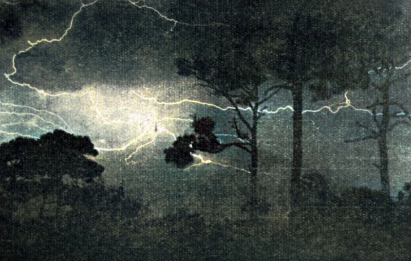 zobrazit detail historického snímku: Velkolepý blesk.