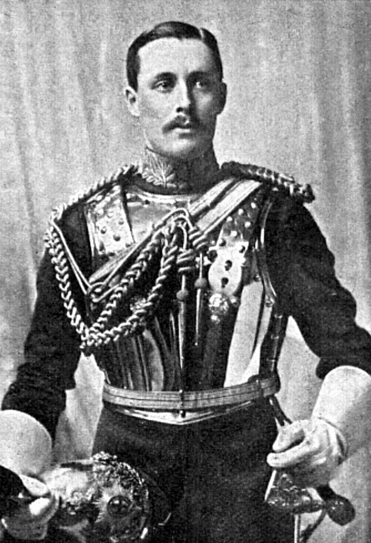 zobrazit detail historického snímku: Anglický vévoda z Roxburghe, ženich.