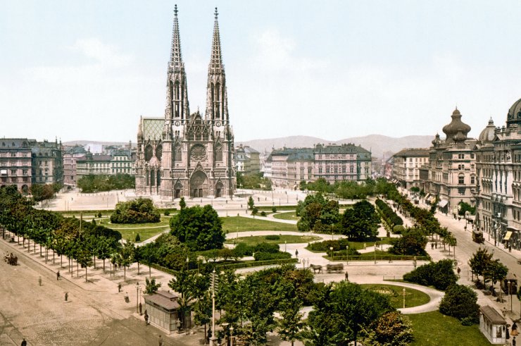 zobrazit detail historického snímku: Vídeň.