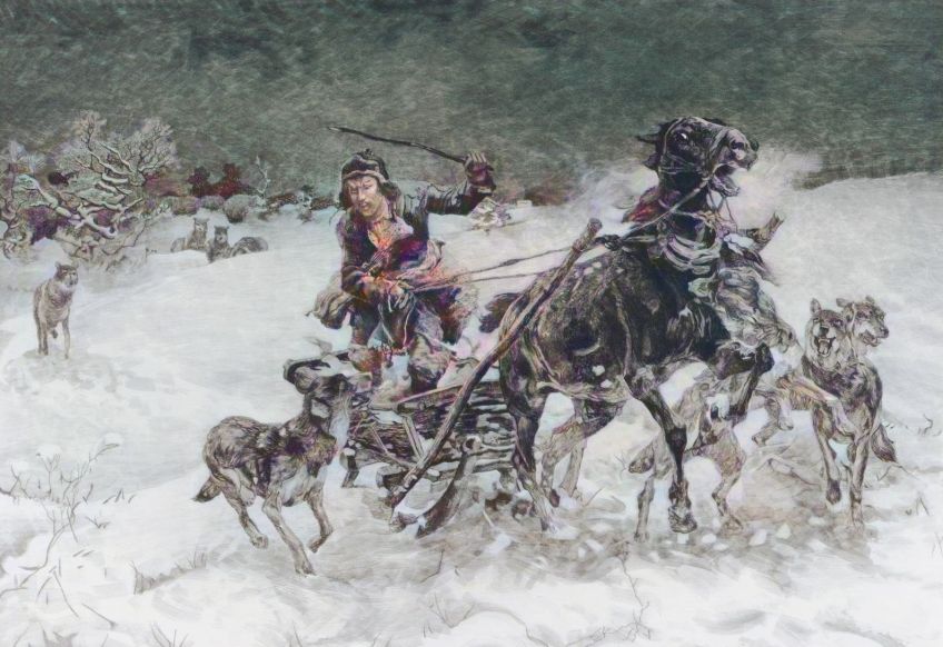 Historické fake news: Útok divokých vlků v Rusku a bezcitný otec rodiny: Novináři již po desítky a stovky let vědí, že špatné…