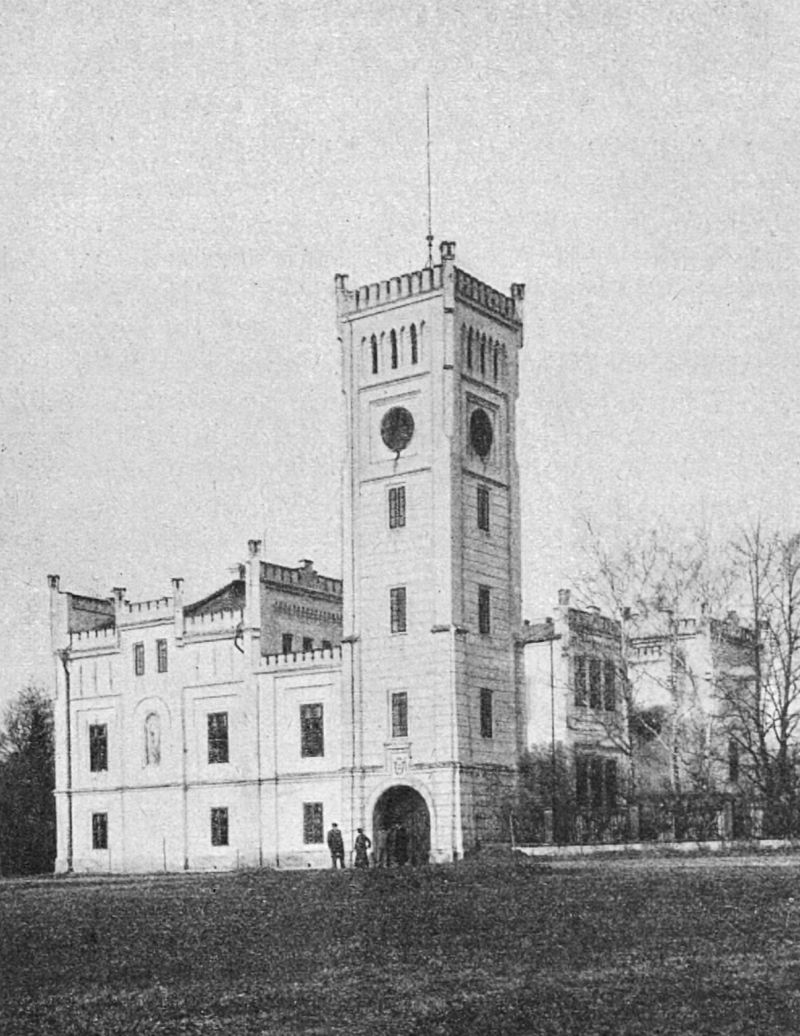 zobrazit detail historického snímku: Zámek Býchory, majetek Jana Kubelíka.