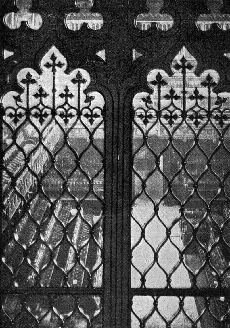 zobrazit detail historického snímku: Zamřížované okno, jímž smějí dámy dívati se do sněmovny anglické.