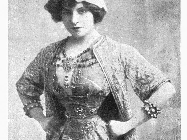 zobrazit detail historického snímku: Nejútlejší dívka na světě.
