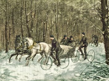 zobrazit detail historického snímku: Zimní výlet.
